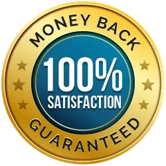 Money-back seal badge